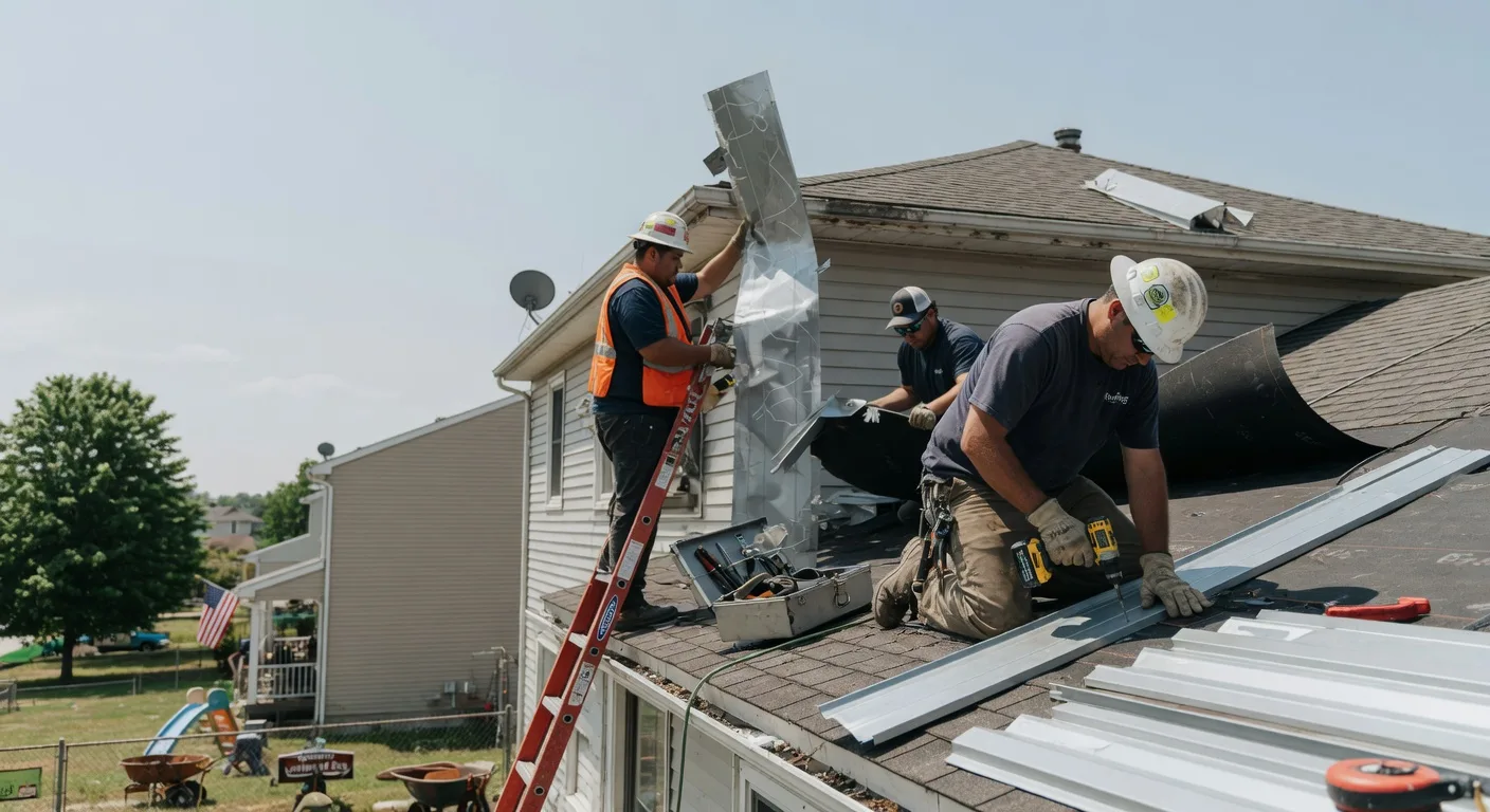 Metal Roof Repair in Brownsville, IN